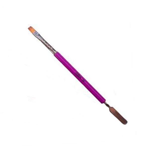 Soline Charms, Polygel brush purple straight No. 4