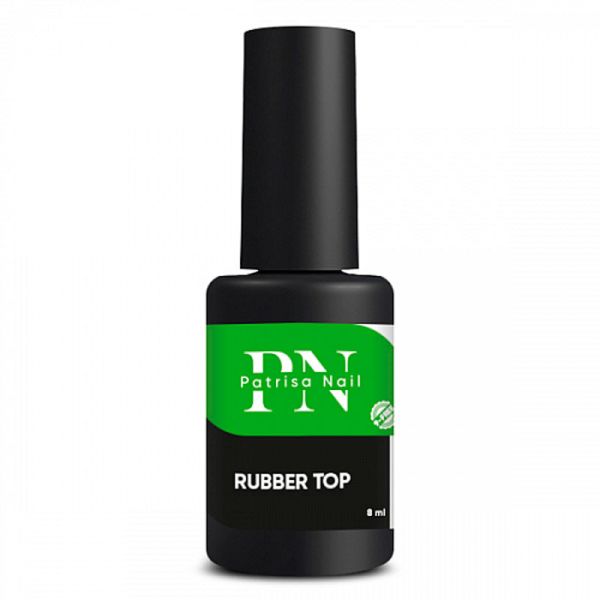 Patrisa Nail, Rubber top for gel polish with a sticky layer, 8 ml