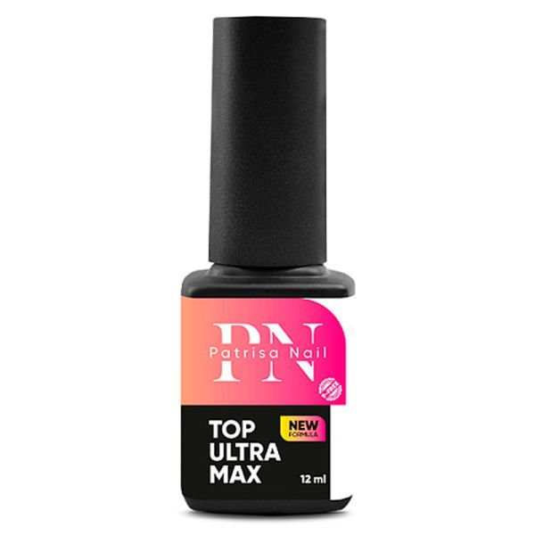 Patrisa Nail, Ultra MAX top without sticky layer with UV filter, 12 ml